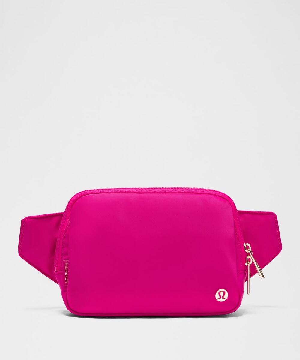 lululemon Everywhere Belt Bag Pink Fuchsia Crossbody Waist Bag